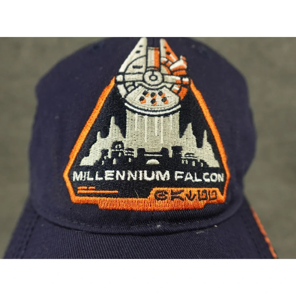 Star Wars Galaxy's Edge Millennium Falcon Hat Adult OSFM Navy Black Spire